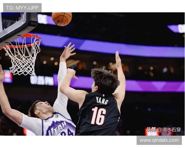 开拓者对决湖人 杨瀚森精彩表现集锦回顾